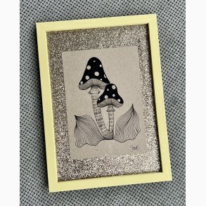 Postkort original Svamp 1