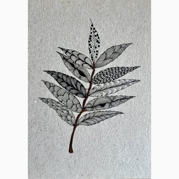 Kunstkort - Blad