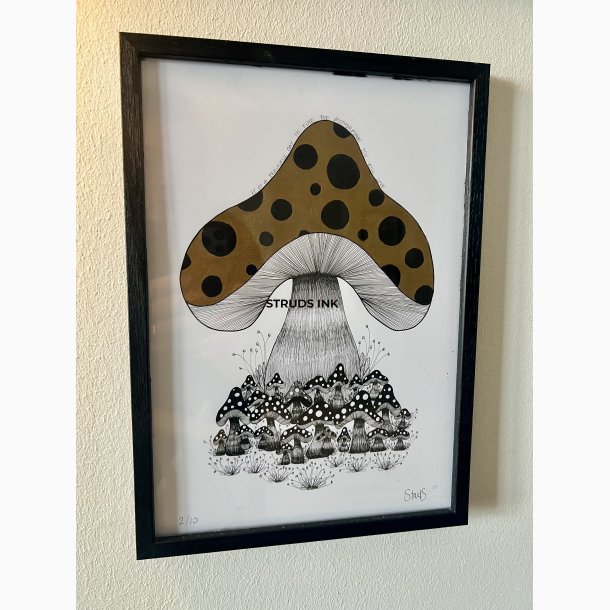 Mushlove - Print A4 Matcoated papir 